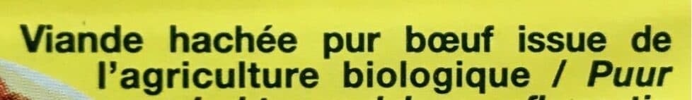 Cora Viande hachée pur boeuf (5% de matières grasses) packshot