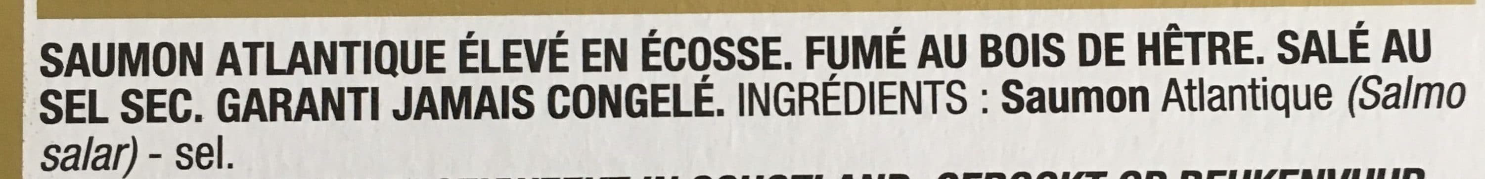 Cora Saumon fumé d'Écosse packshot