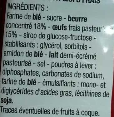 Cora Madeleines pur beurre packshot