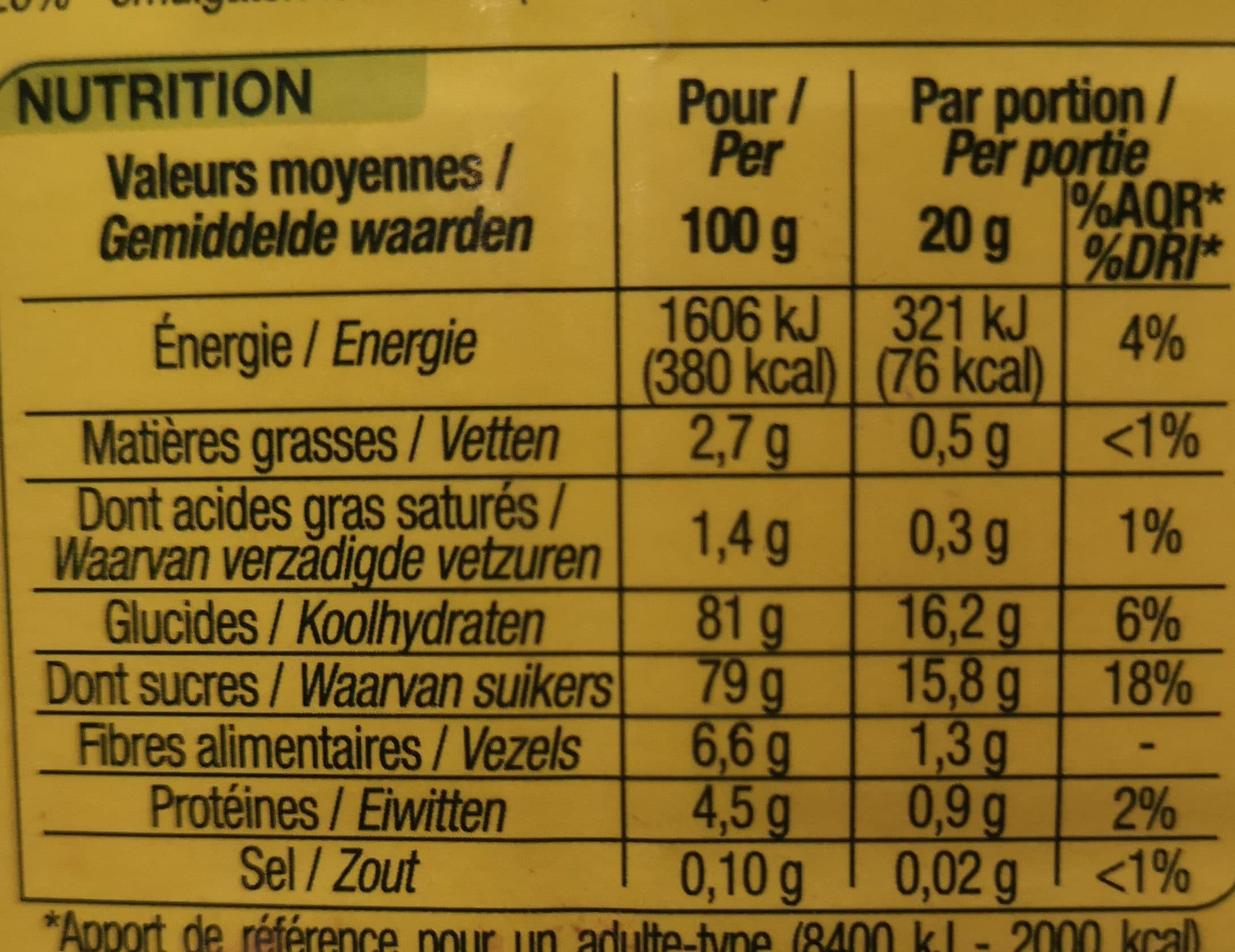 Cora Chocolat en poudre packshot