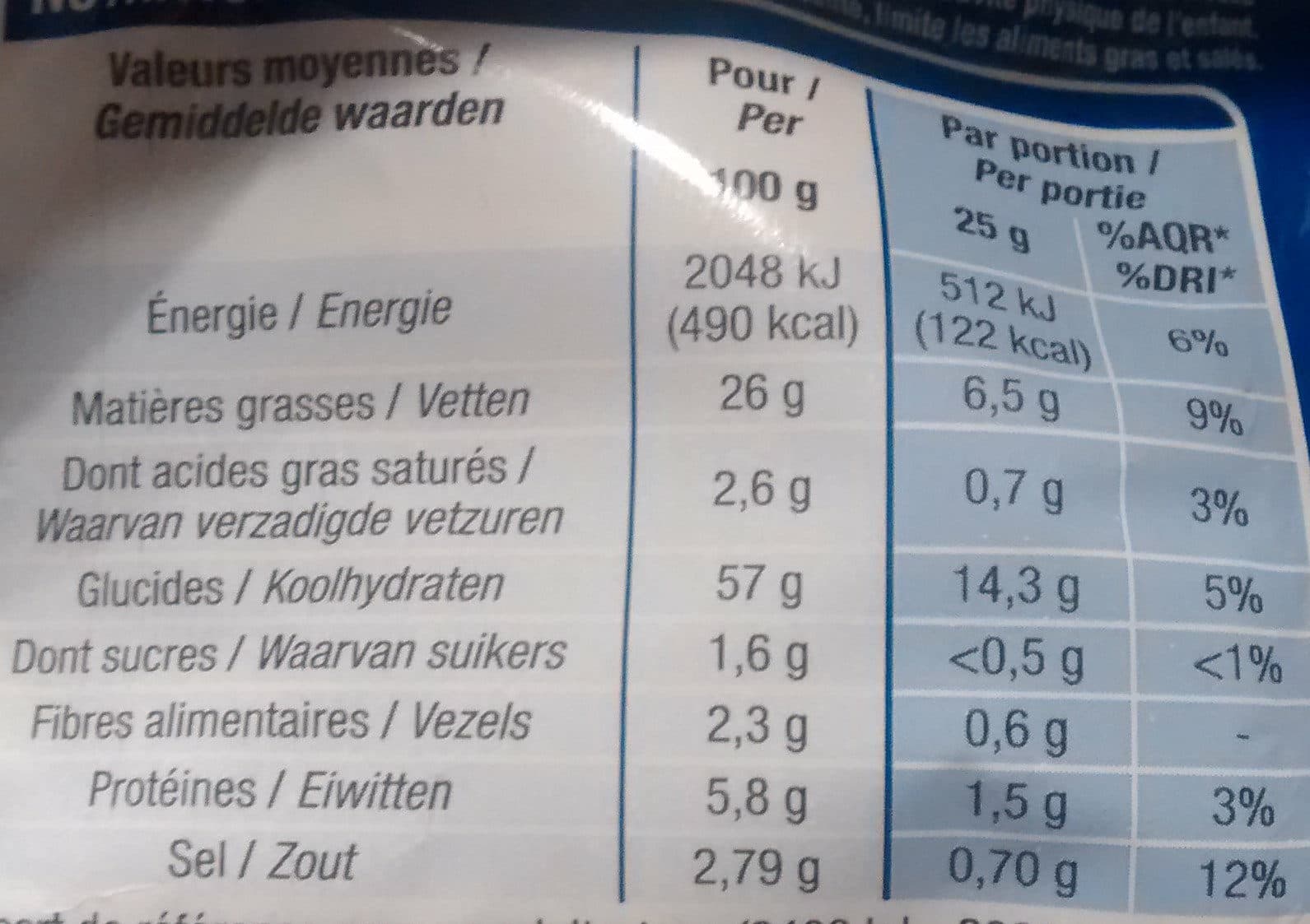 Cora Crackers saveur fromage packshot