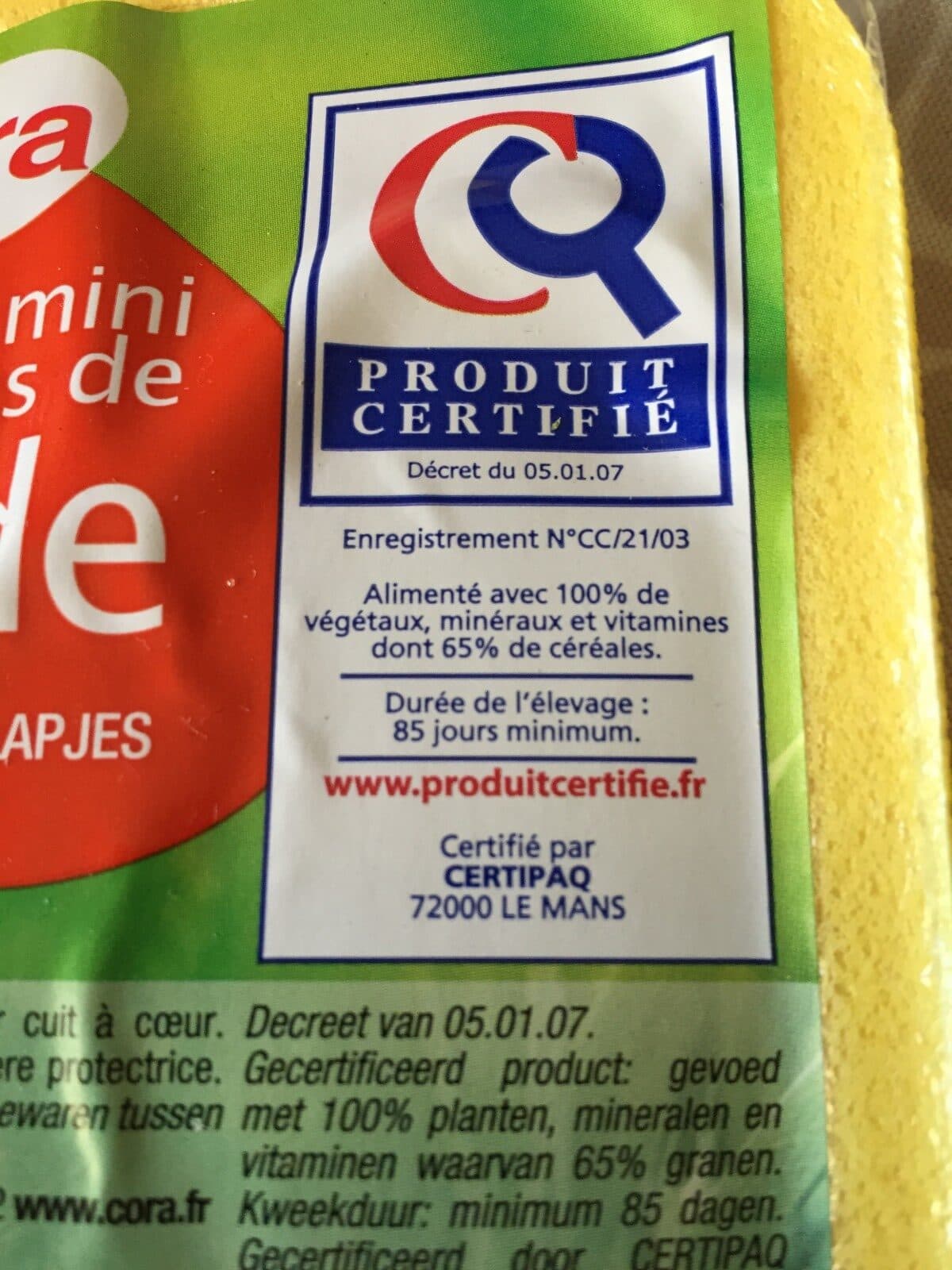 Cora Escalope de Dinde packshot