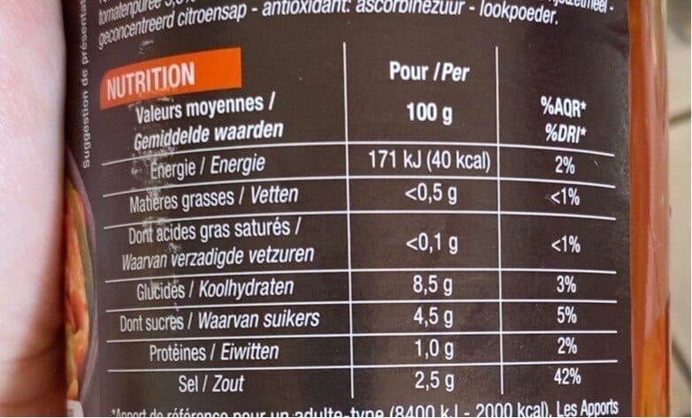 Cora Sauce à cuisiner pour Fajitas douce, 430g packshot
