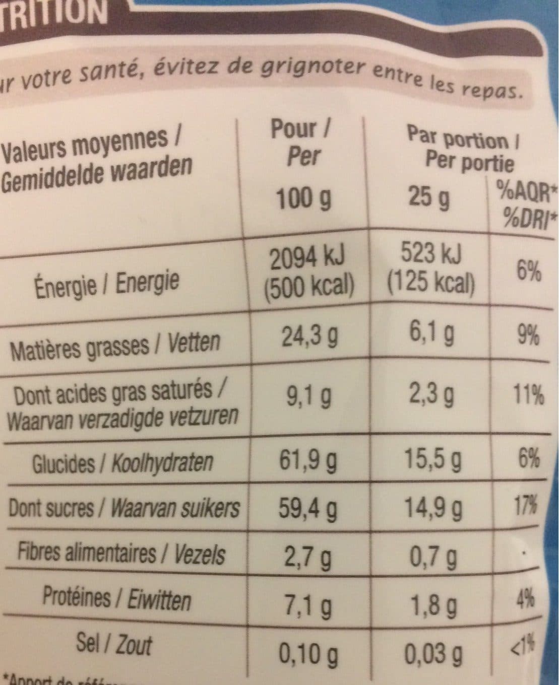 Cora Cacahuète enrobé chocolat au lait packshot