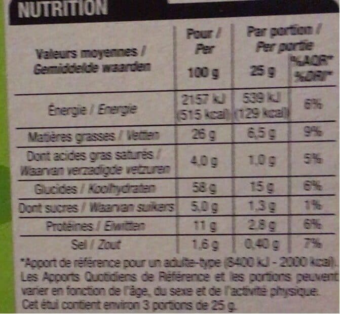 Cora Feuilletés à l'Emmental packshot