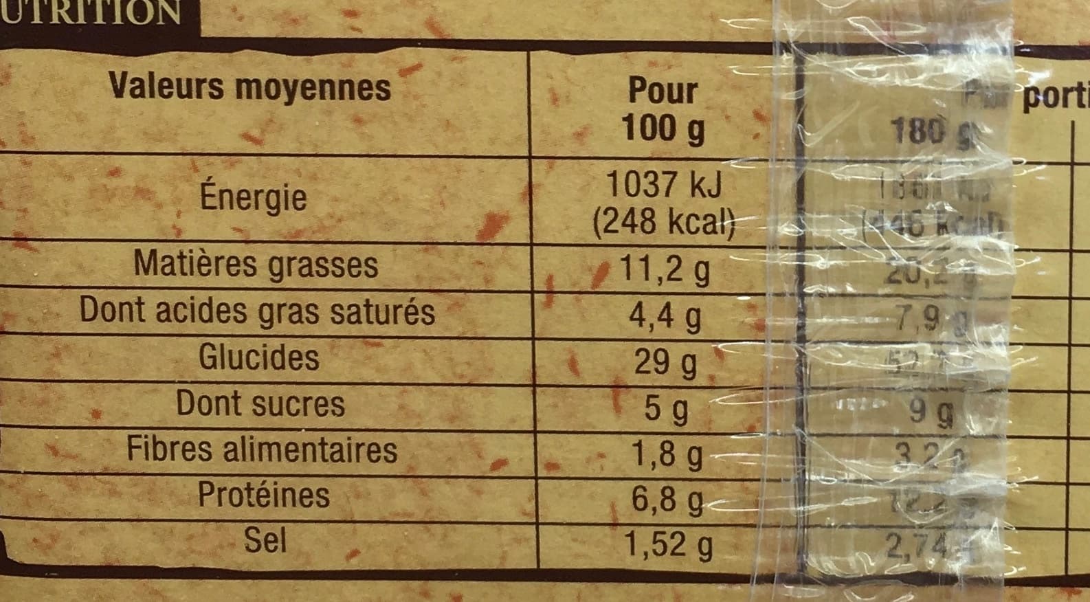 Patrimoine Gourmand Flammekueche packshot