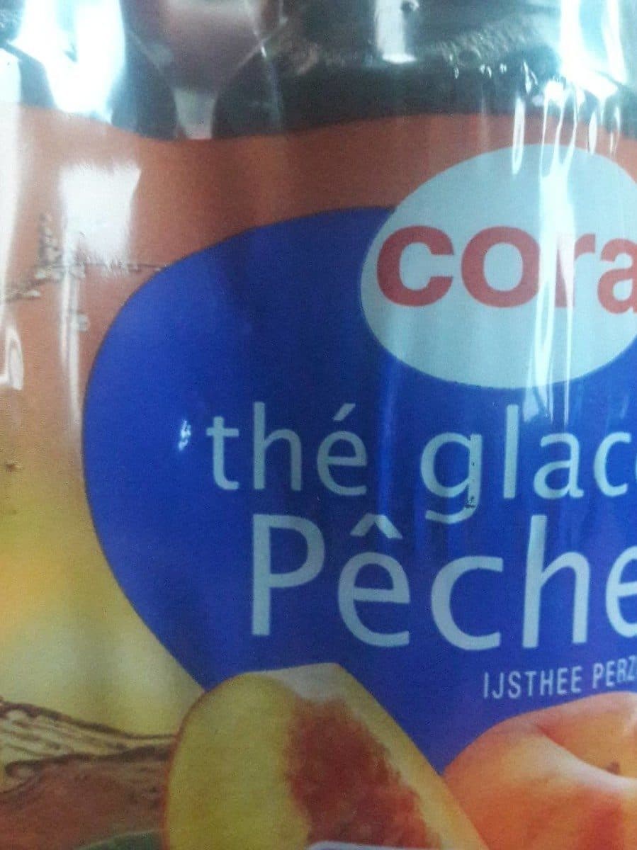 Cora thé glacé pêche packshot