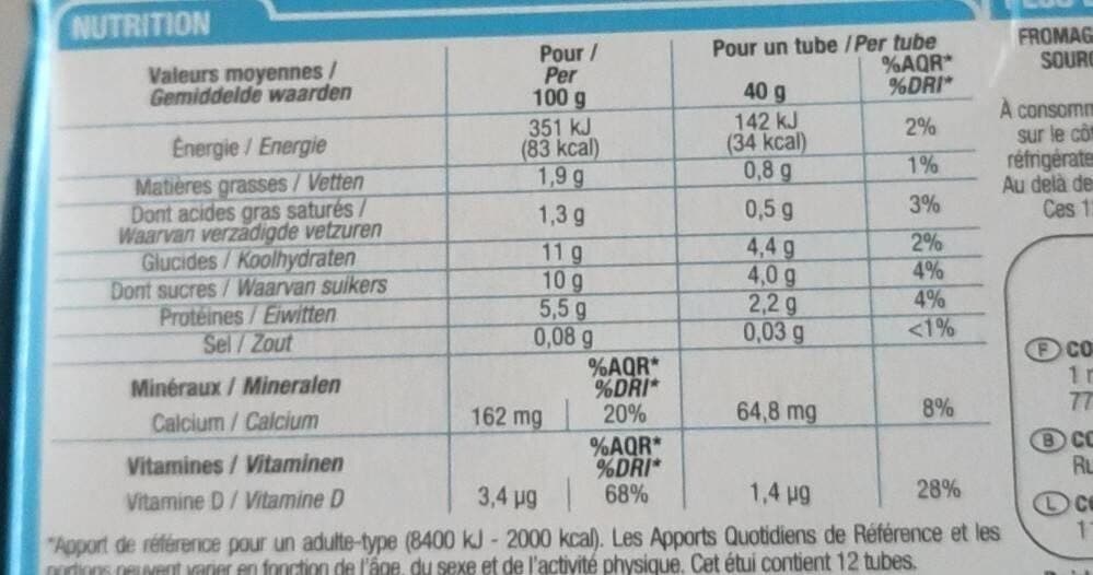 Cora Fromage blanc aux fruits packshot