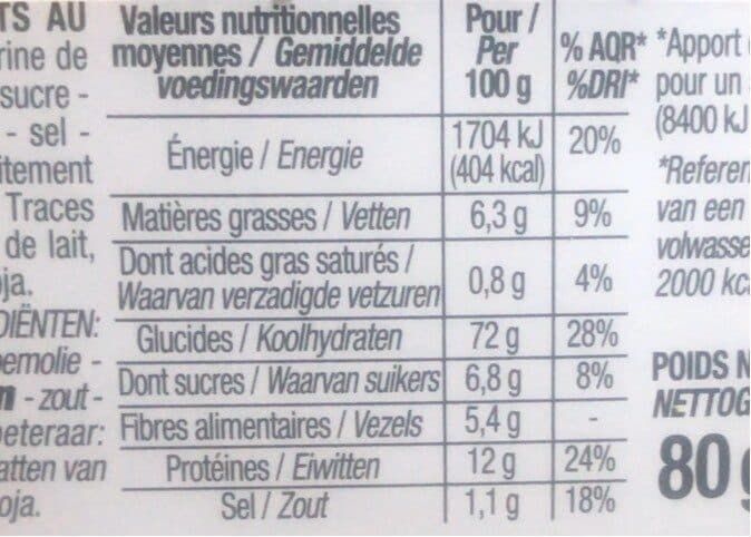 Cora Mini toast à garnir x36, 80g packshot