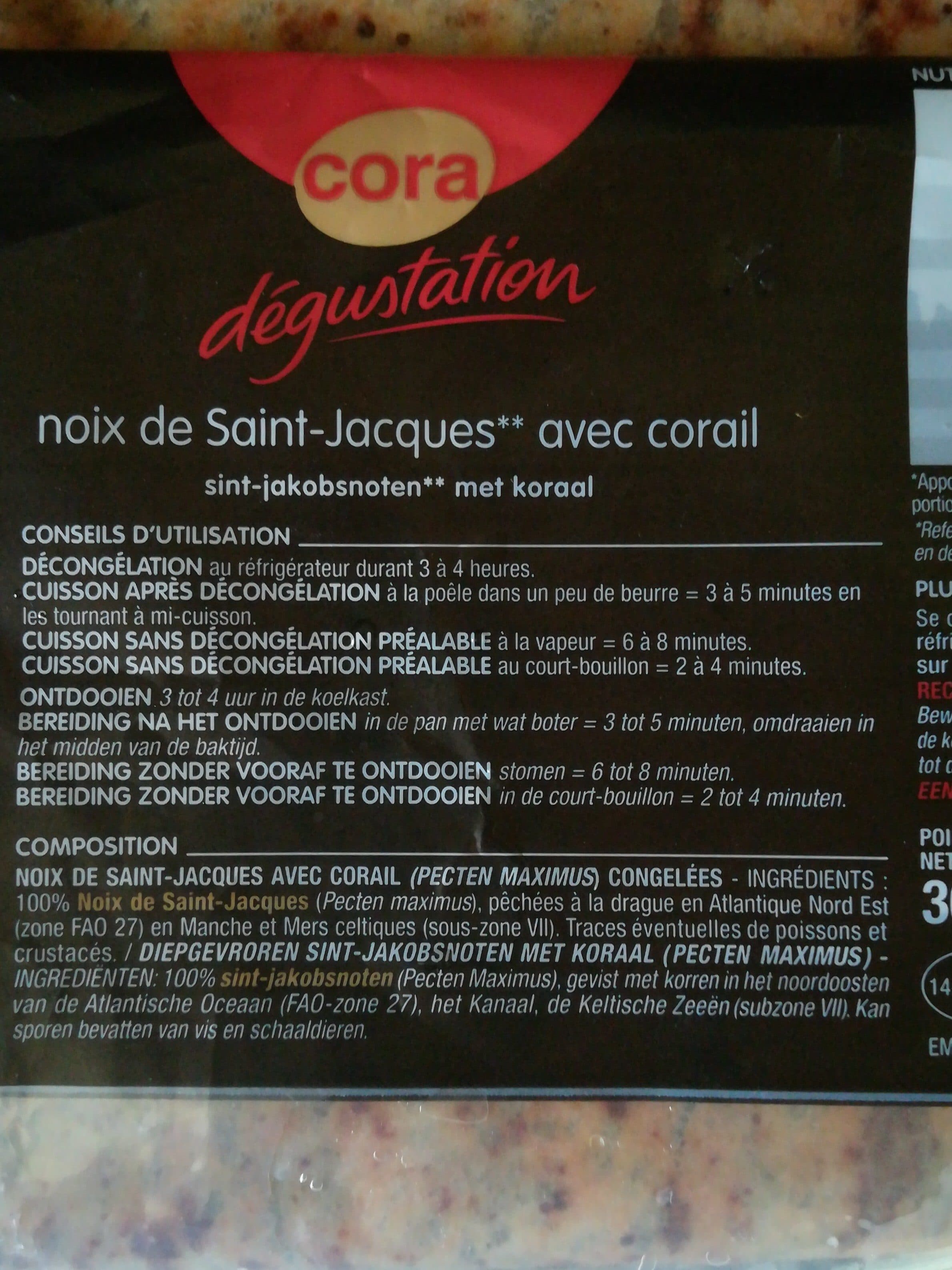 Cora Noix de Saint Jacques 10/20 packshot