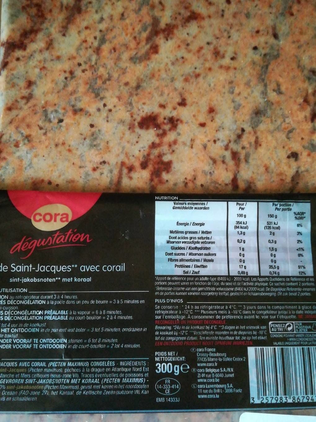 Cora Noix de Saint Jacques 10/20 packshot