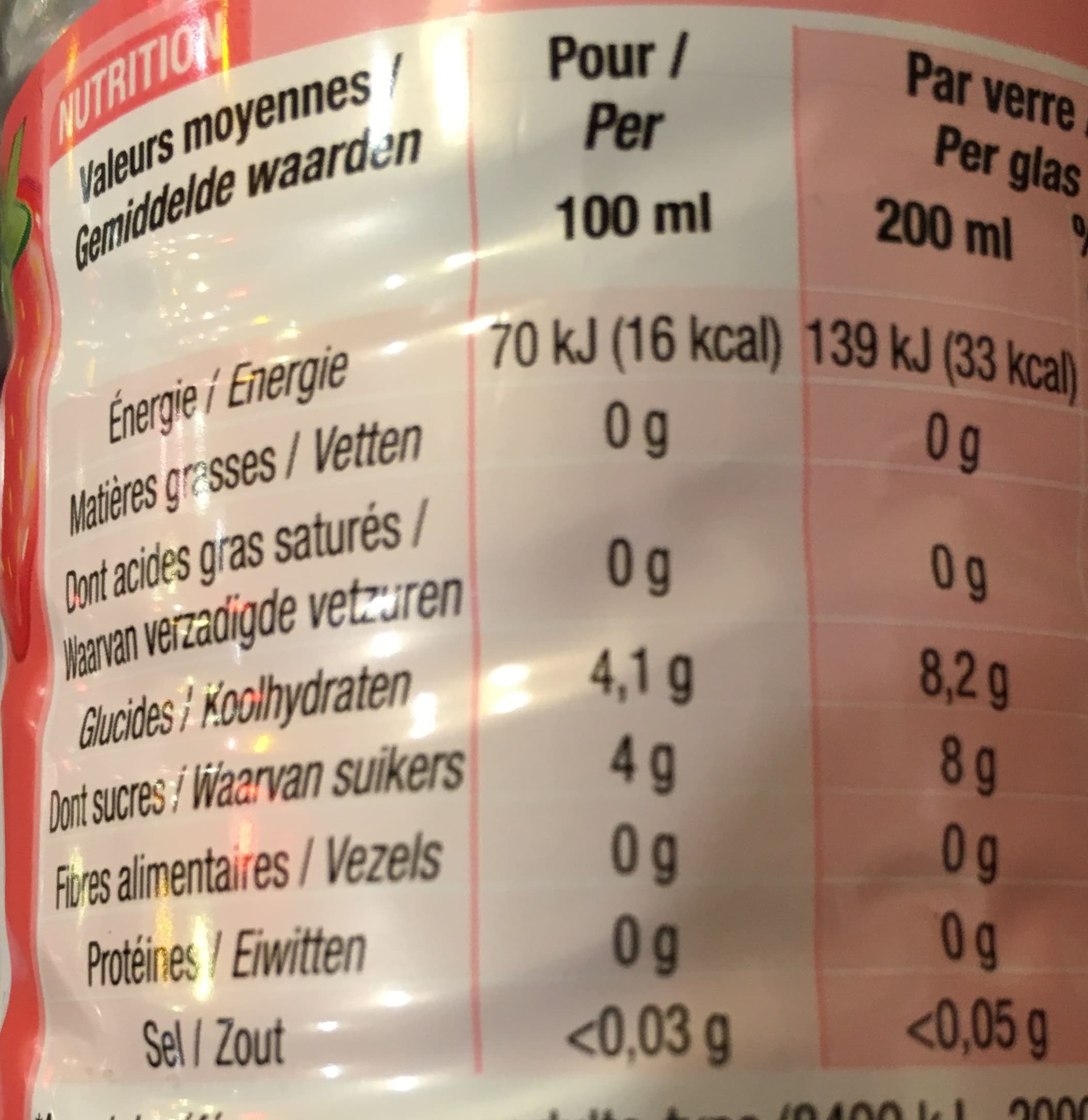 Cora Goût Fraise packshot