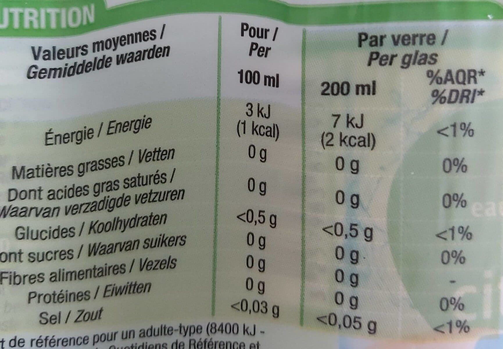 Cora Eau plate aromatiese citrno citron vert packshot