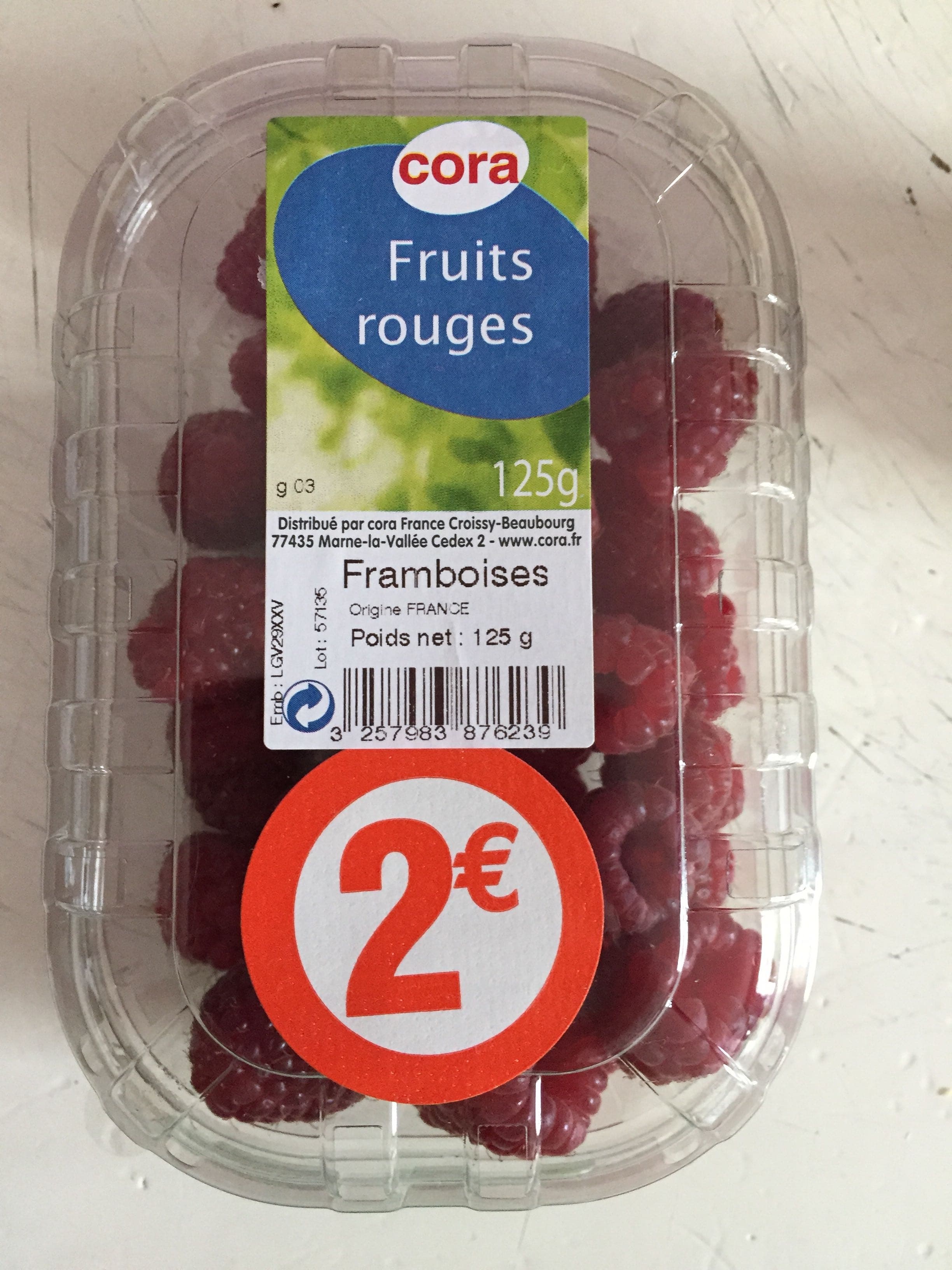 Cora Framboises packshot