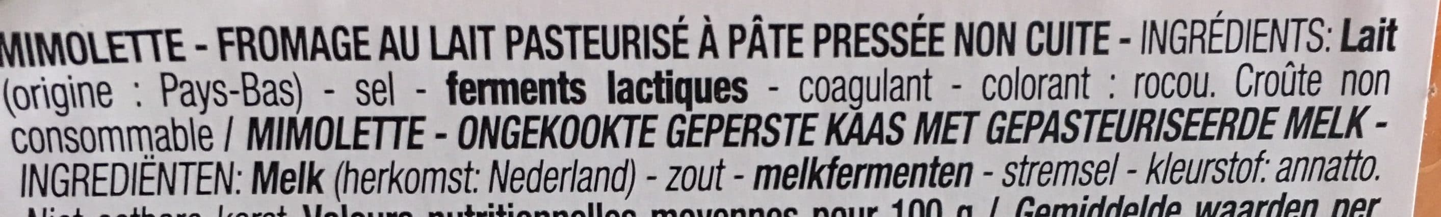 Cora Mimolette packshot