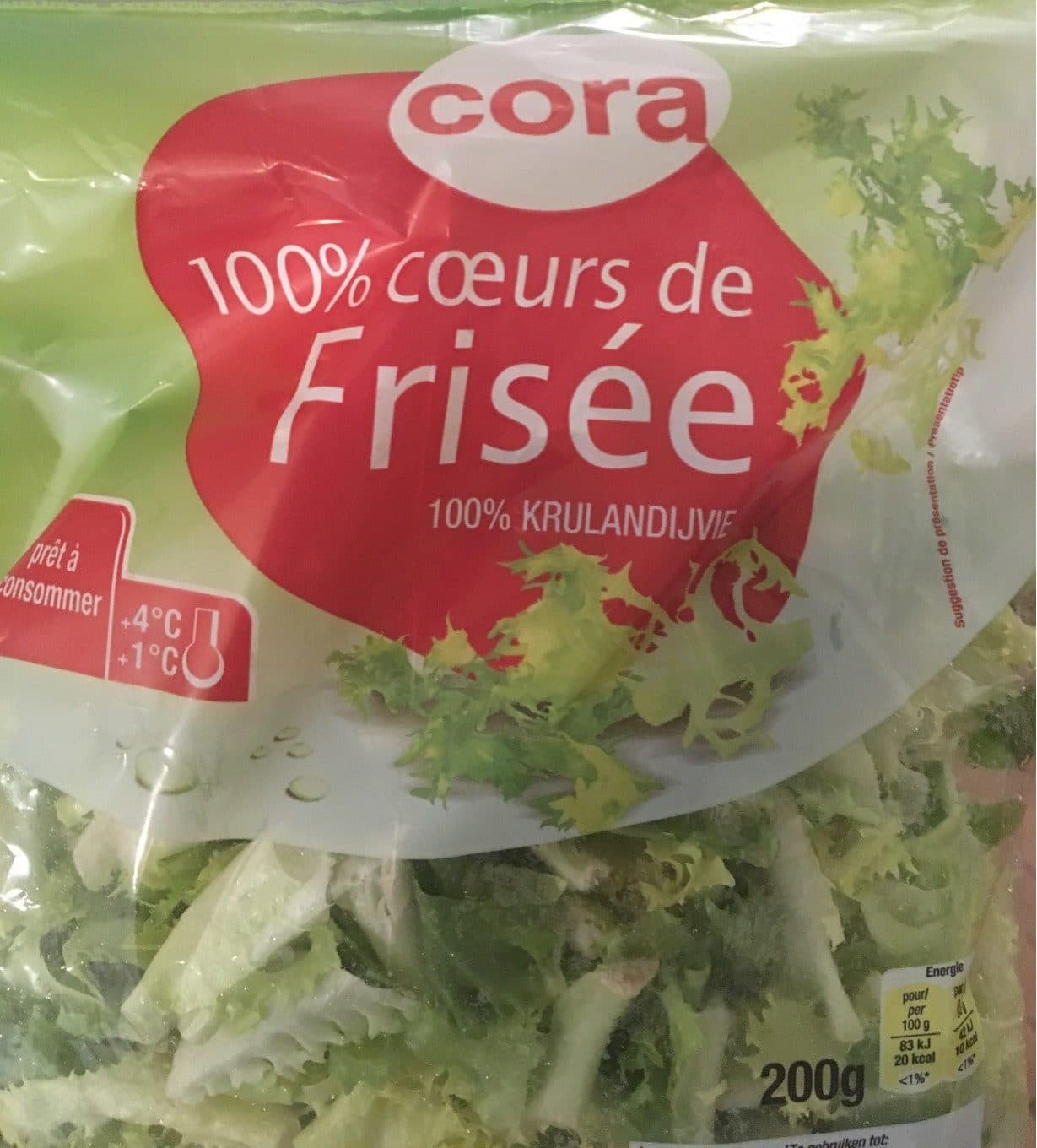 Cora 100% coeur de frisée packshot