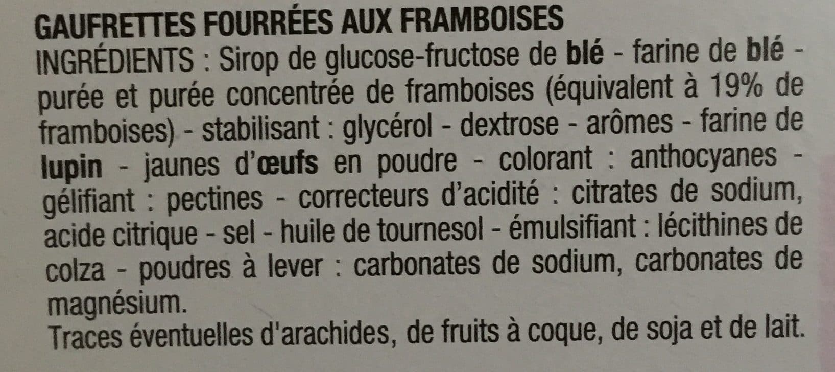 Cora Gaufrettes framboise packshot