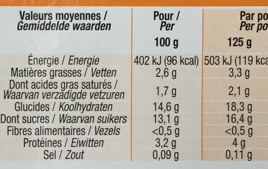 Cora Yaourt aux Fruits avec morceaux (8 pots) packshot