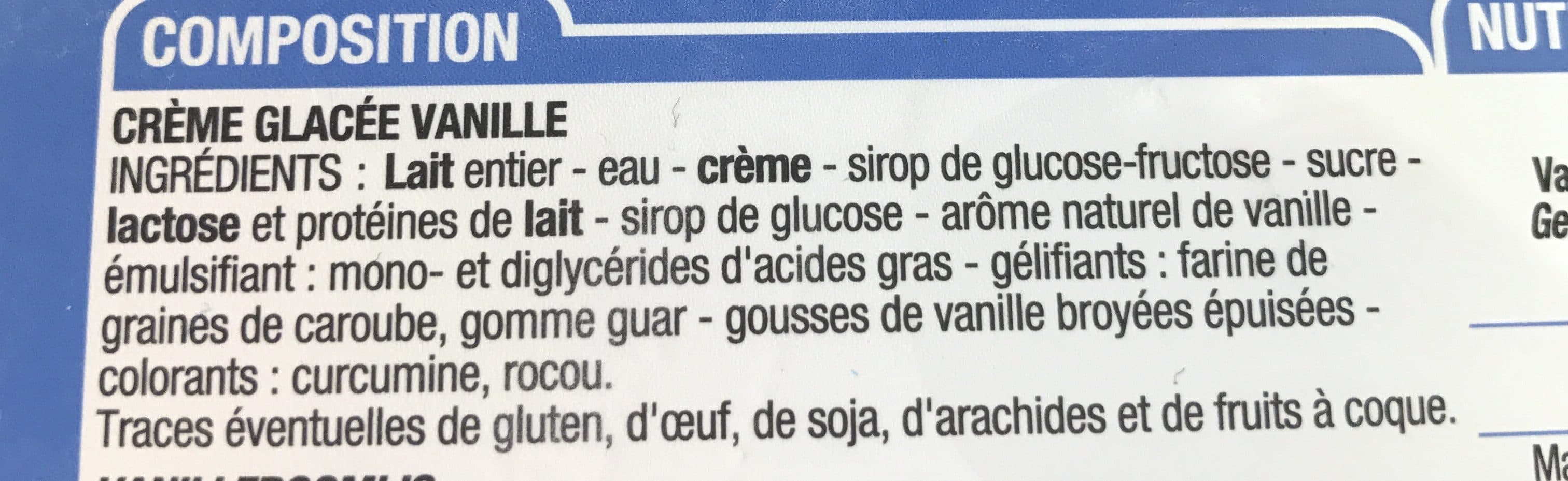 Cora Creme glacée vanille packshot