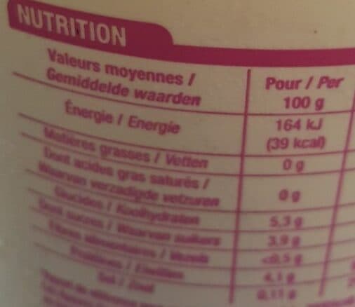 Cora Faisselle Moulee a La Louche , 0% Fett packshot