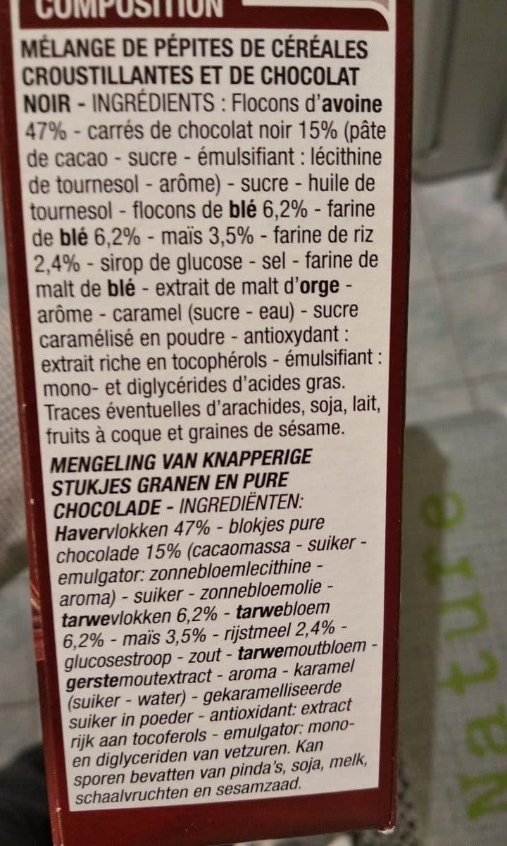 Cora Muesli croustillant au chocolat packshot