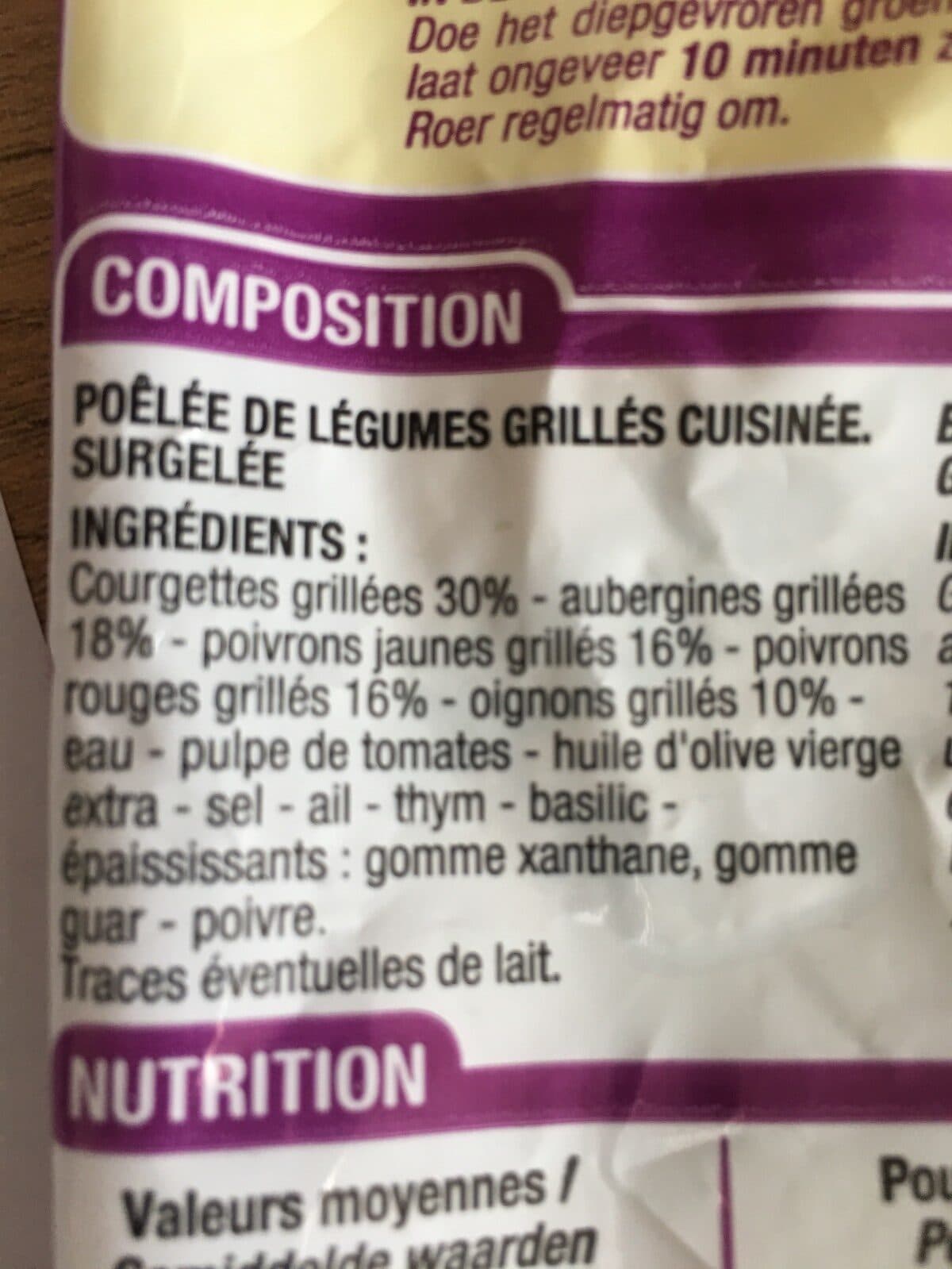 Cora Poêlée de Légumes Grillés packshot