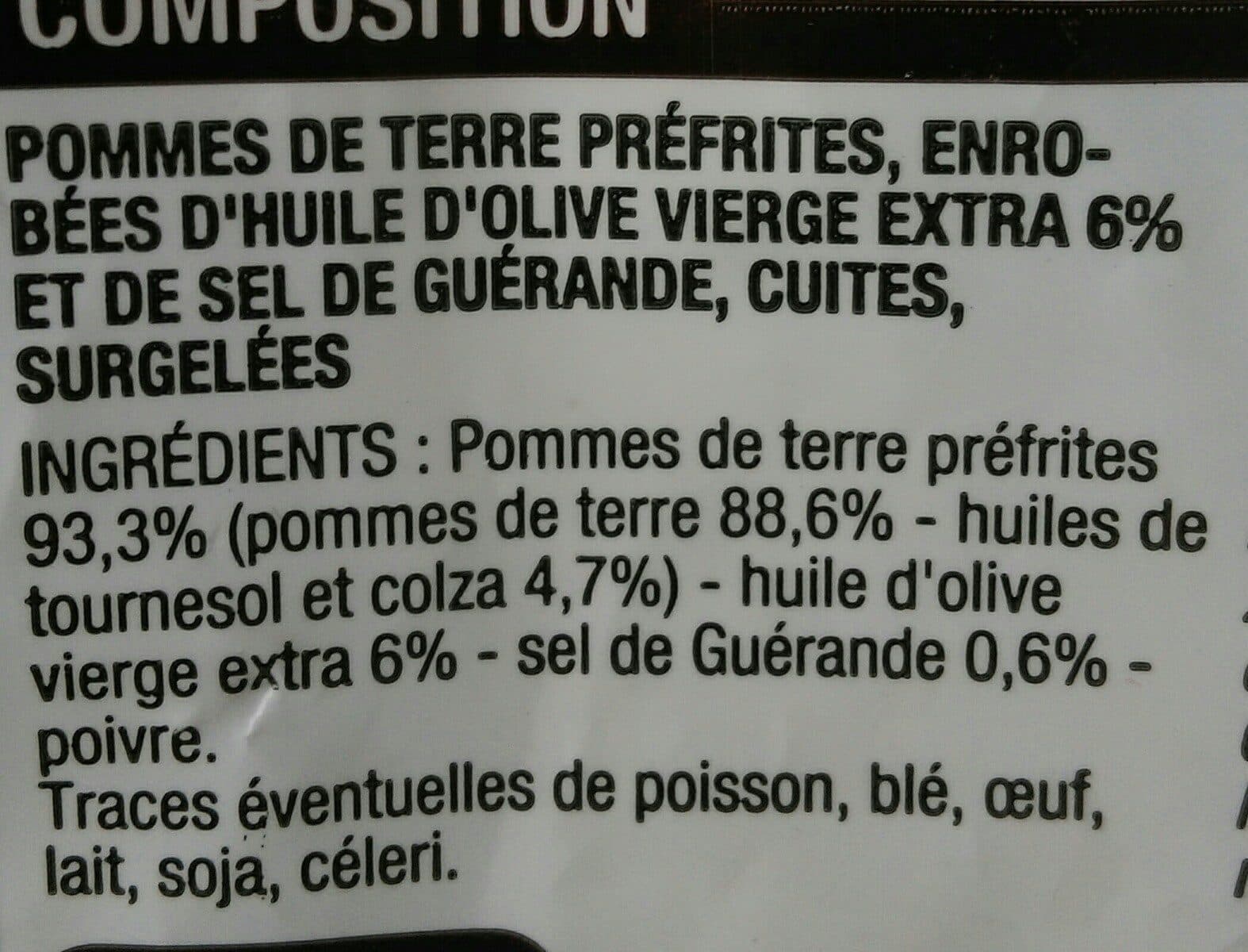 Cora Pomme de terre grenaille packshot