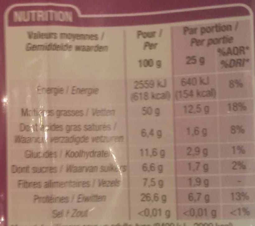 Cora Harmony - Cacahuètes grillées sans sel ajouté packshot