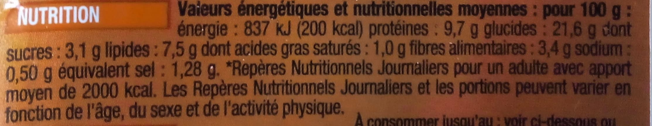 Cora 2 Sandwichs au Pain de Mie Complet Garnis de Poulet Rôti packshot