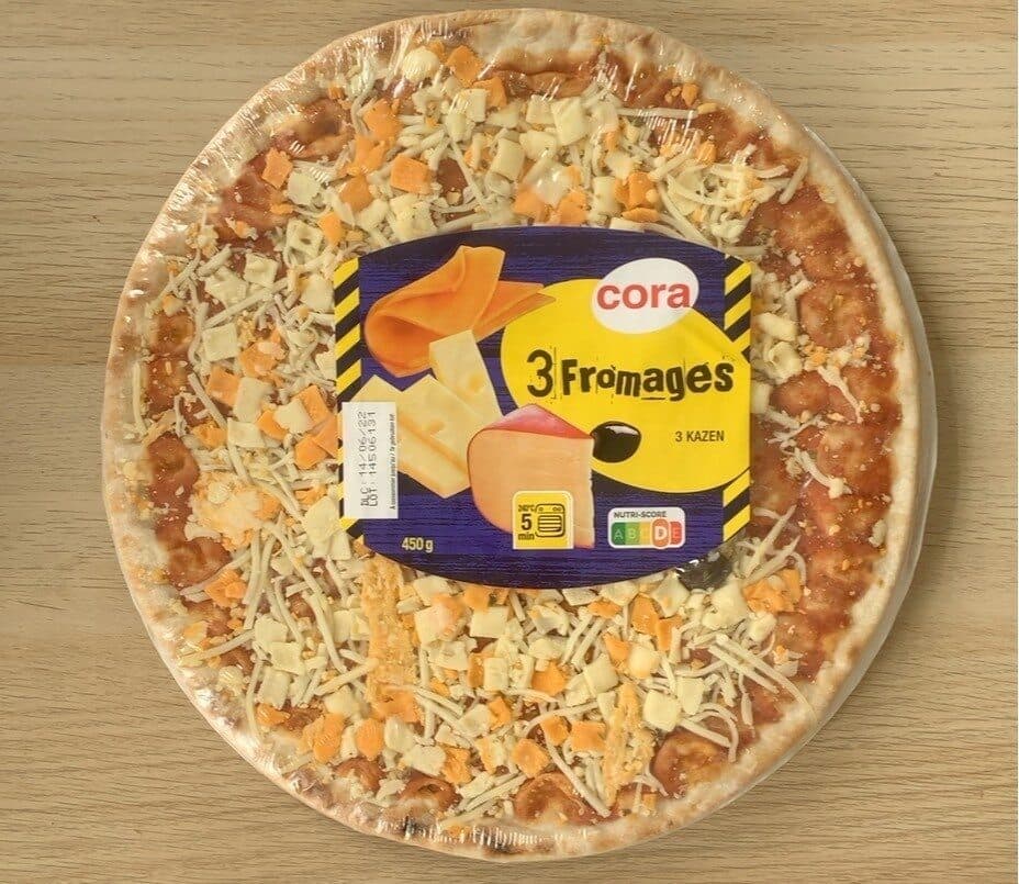Cora Pizza 3 Fromages packshot