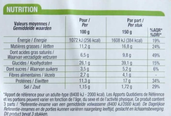Cora Pizza 3 Fromages packshot