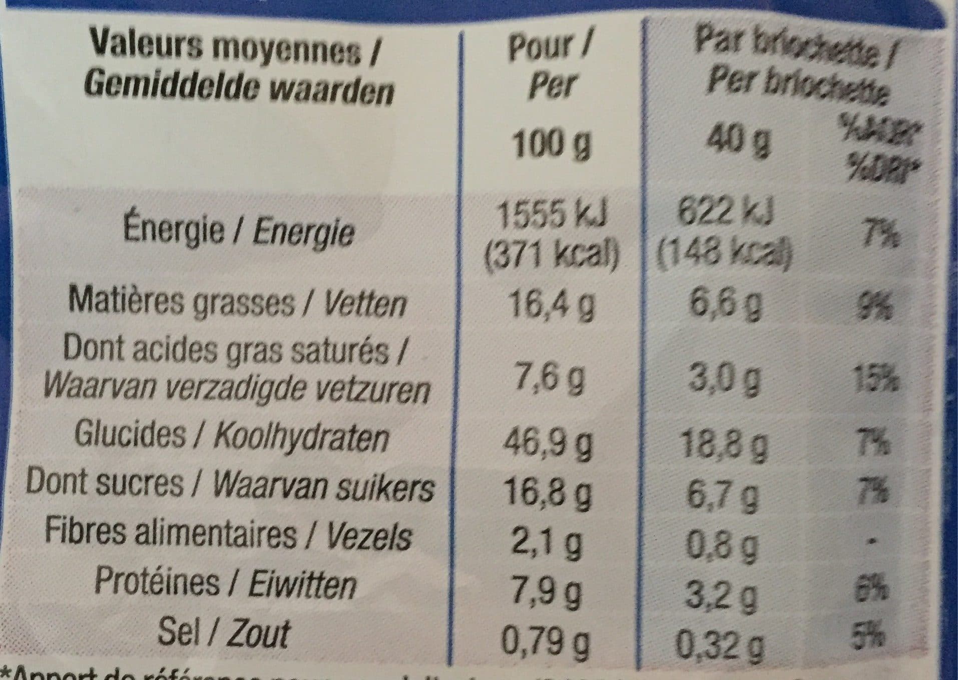 Cora 12 briochettes pépites de chocolat packshot