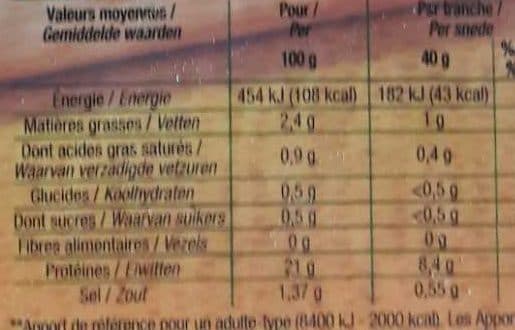 Cora Le Paris supérieur (-25% de sel) packshot