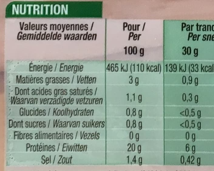 Cora Le Paris supérieur (-25% de sel) packshot