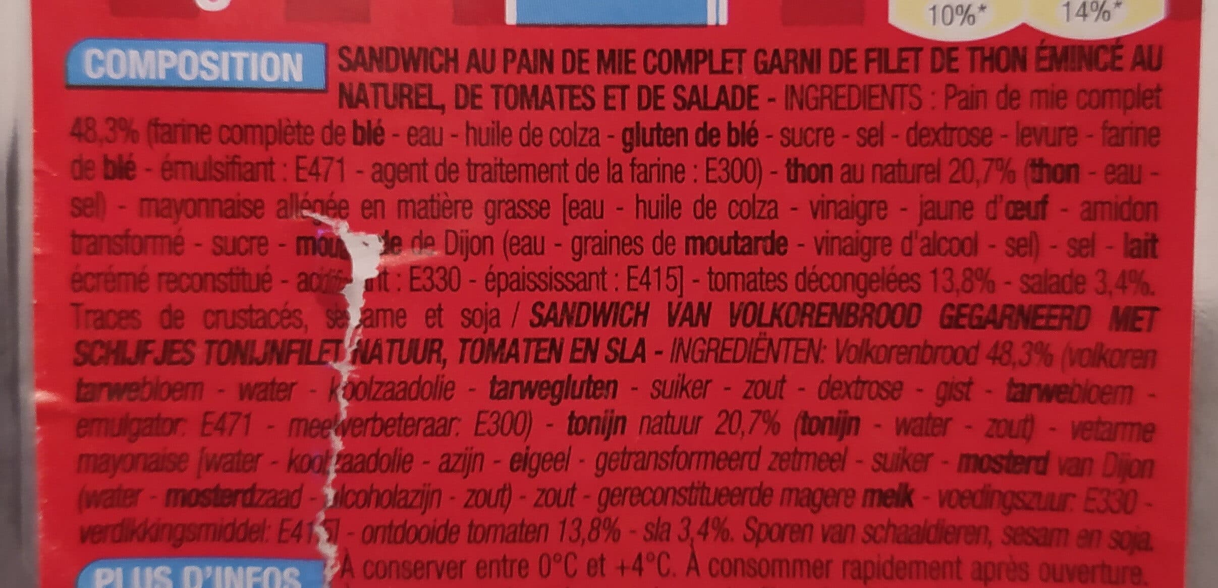 Cora Thon crudités packshot