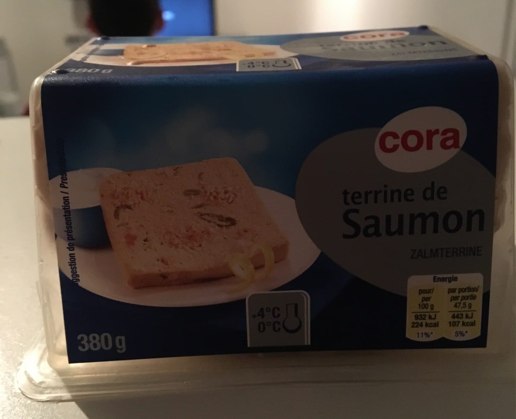 Cora Terrine de saumon packshot