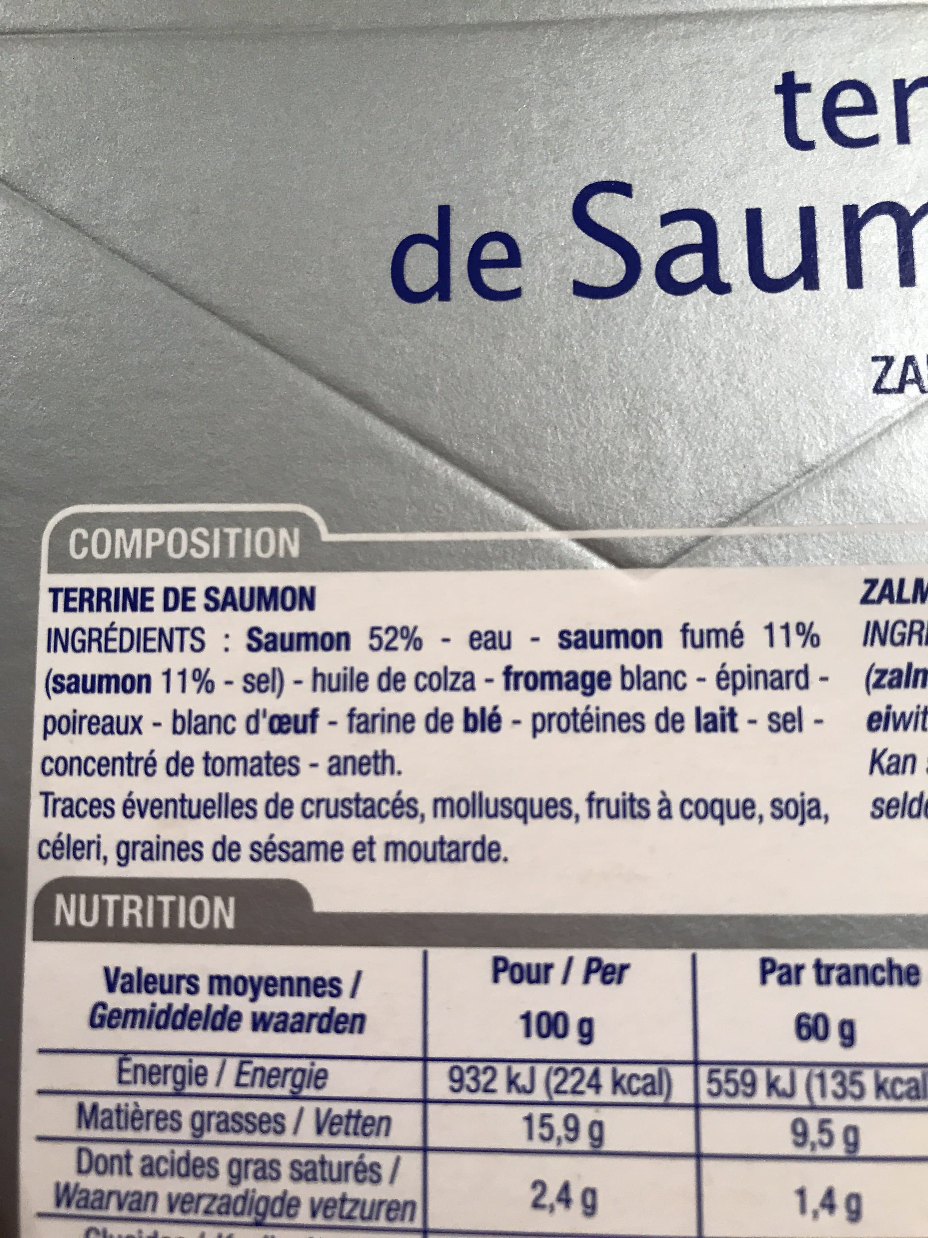 Cora Terrine saumon packshot
