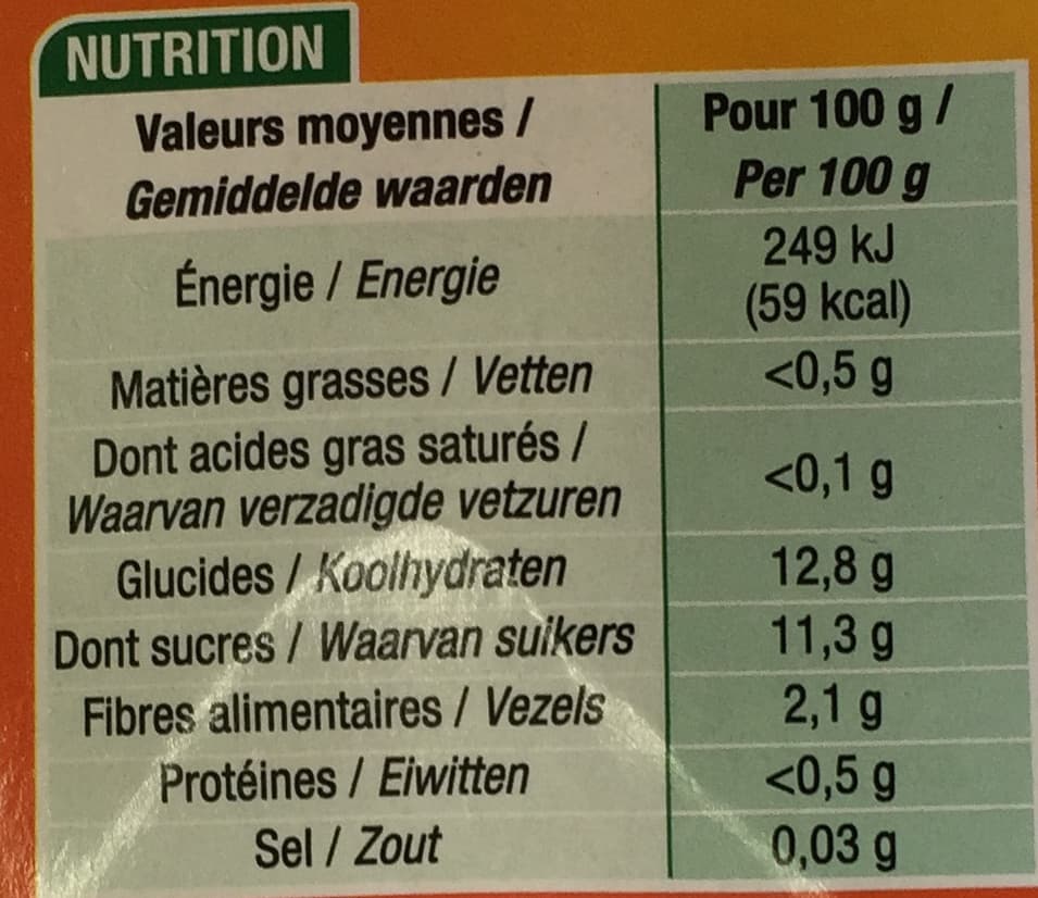 Cora Fruits du verger packshot