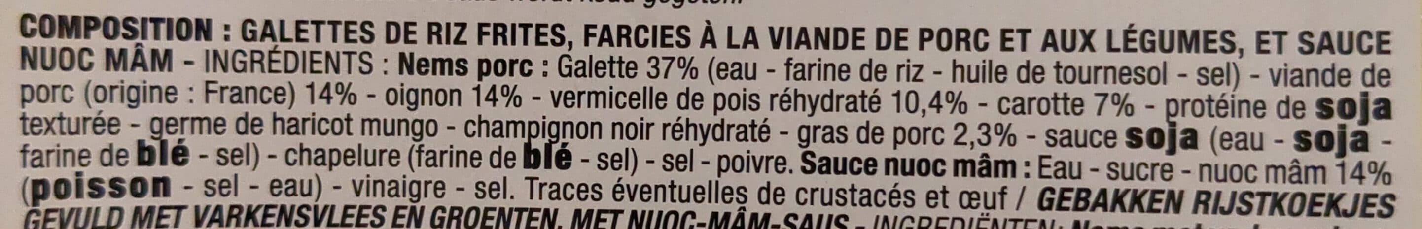 Cora Nems au Porc packshot