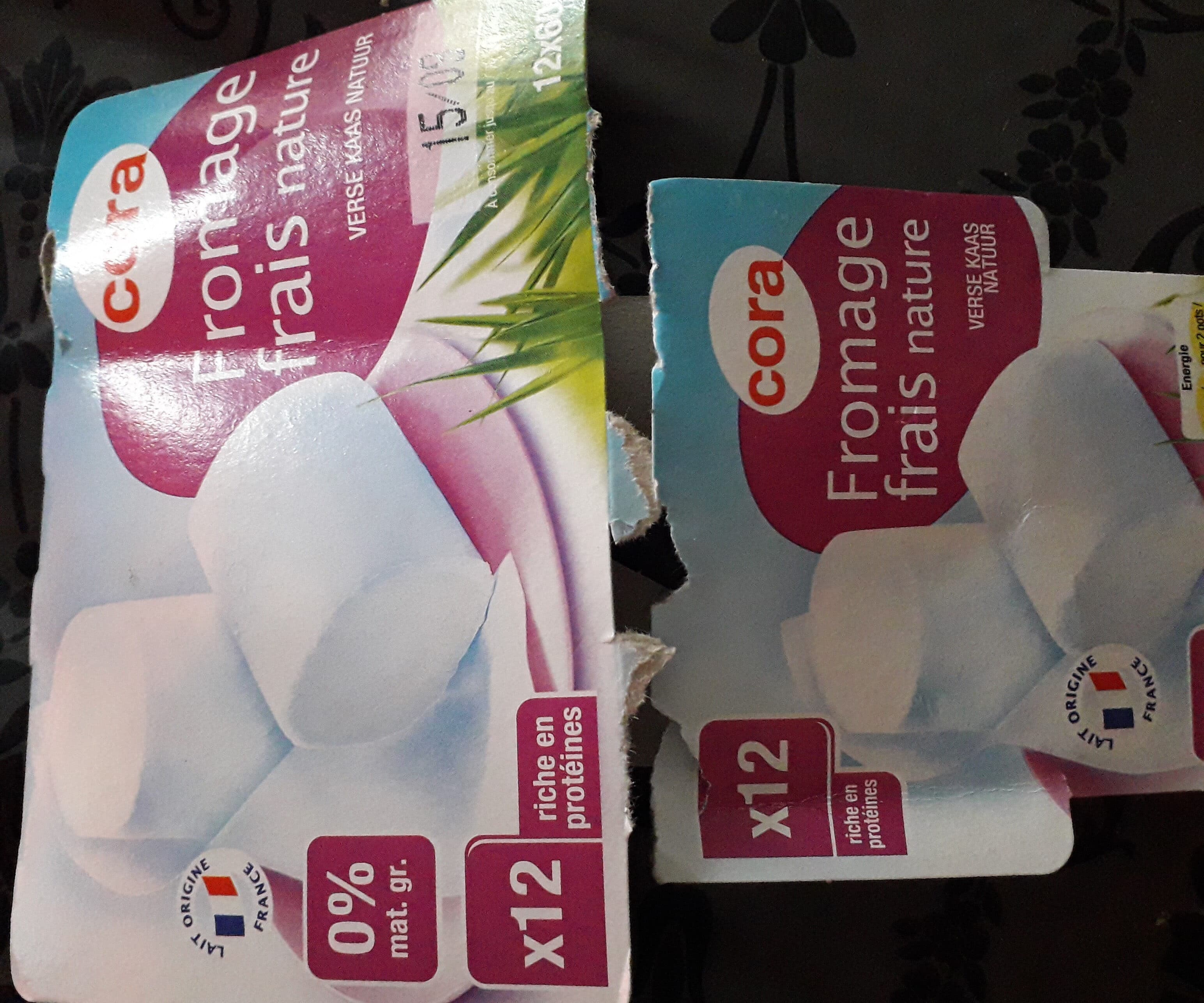 Cora Fromage frais nature packshot