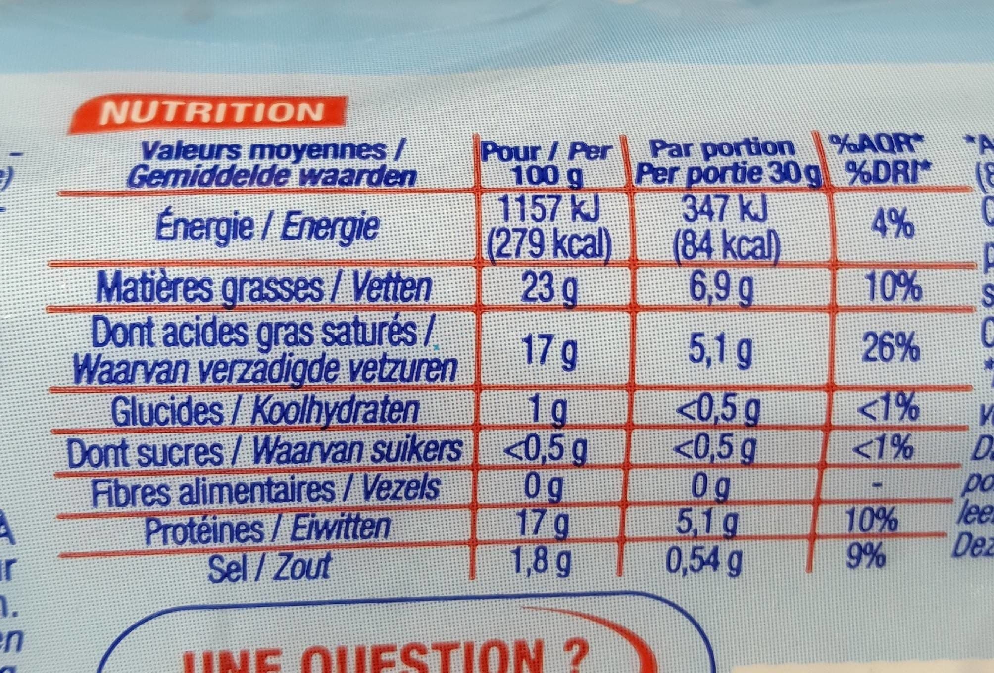 Cora Bûche de Chèvre Sainte Maure packshot