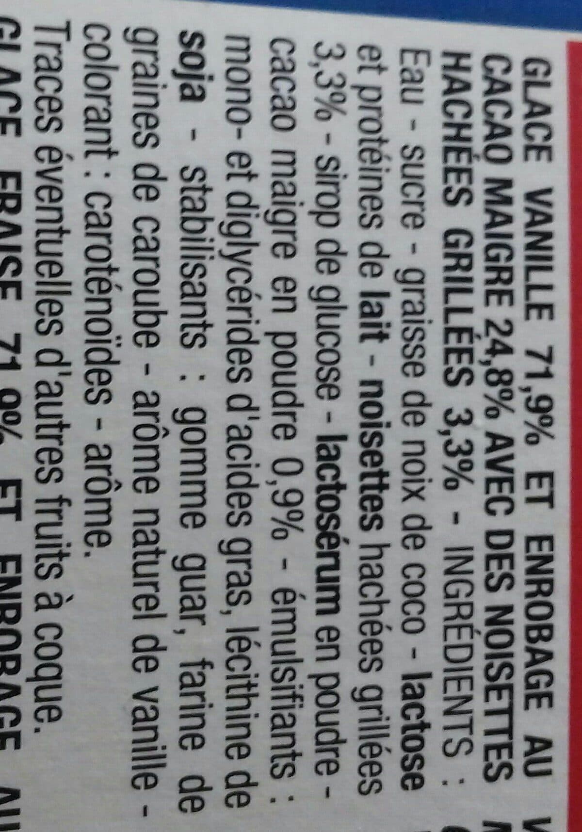 Cora Bâtonnets vanille et fraise packshot