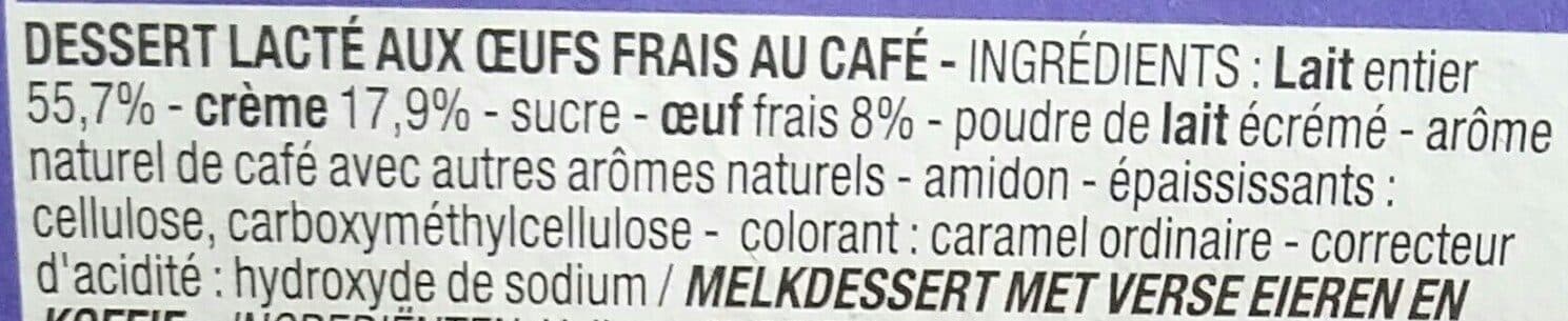 Cora Petits Pots de Crème Café packshot