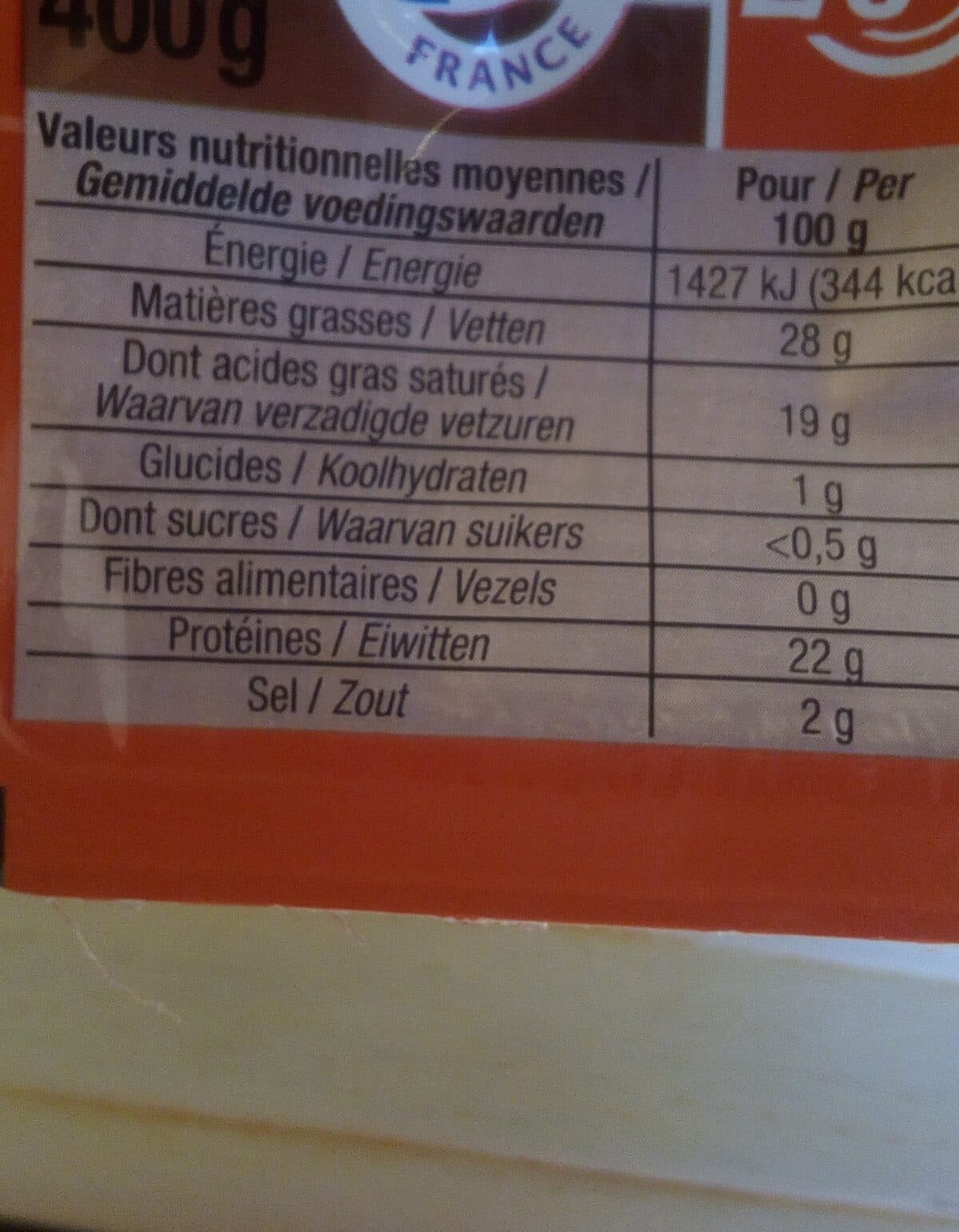 cora Fromage sans croute packshot