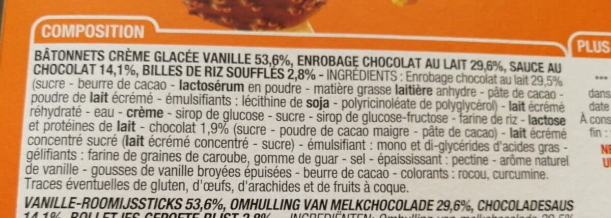 Cora Géant vanille riz soufflé packshot