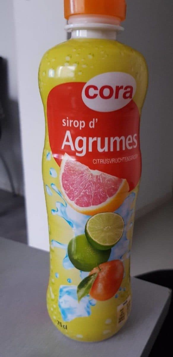 Cora Sirop d'agrumes packshot