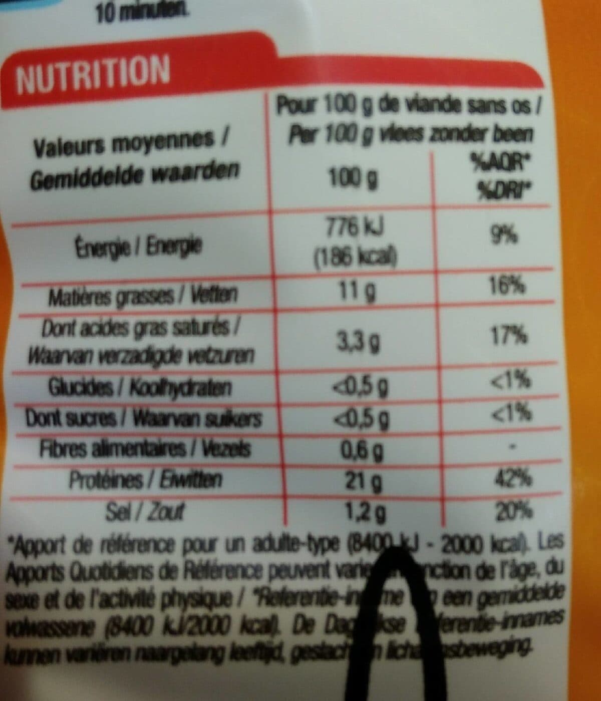 Cora Marchons de poulets rôtis à la mexicaine packshot