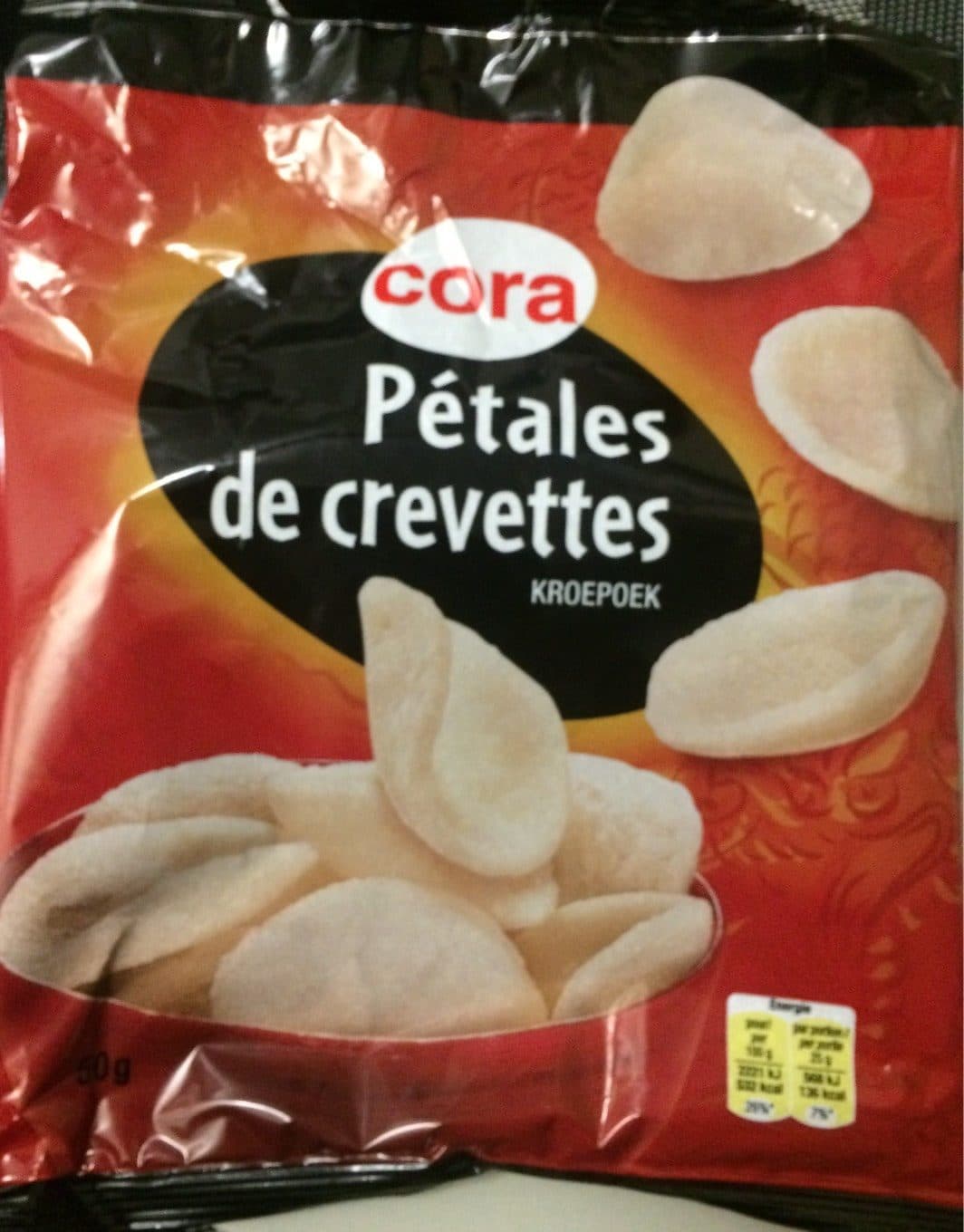 Cora Pétales de crevettes packshot