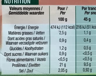 Cora Jambon supérieur sans couenne packshot