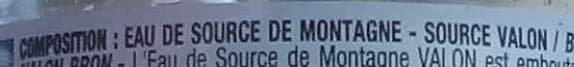 Cora Eau de source de Montagne packshot